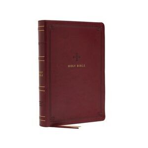 Nrsv, Catholic Bible, Standard Large Print, Leathersoft, Red, Comfort Print: Hol